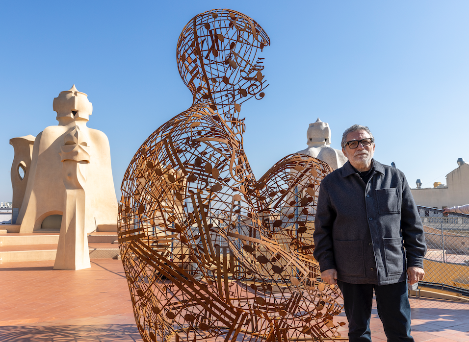 Jaume Plensa : "Je préfère regarder le visage de Laura que lire la critique"