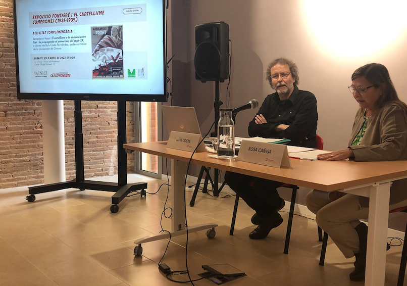 Lluís Costa analyzes posterism in Viladecans, with the work of Carles Fontserè as background
