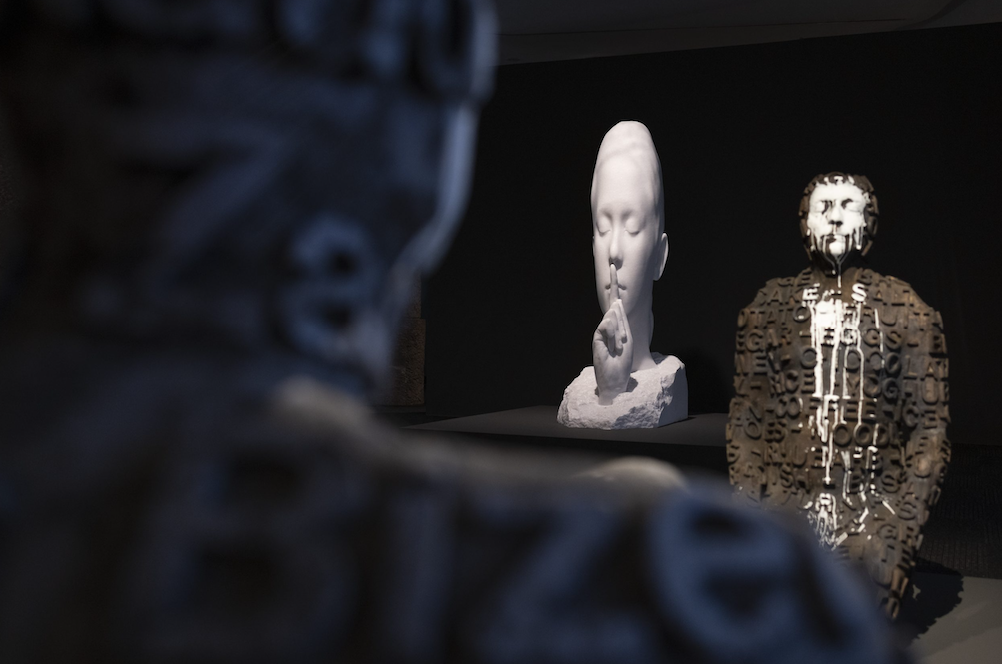 "Poetry of silence" by Jaume Plensa. last days