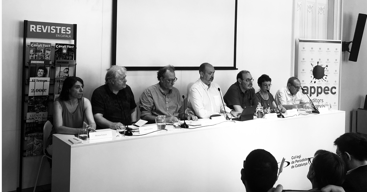 APPEC, ACPV, Òmnium and Plataforma per la Llengua condemn the withdrawal of magazines in Catalan