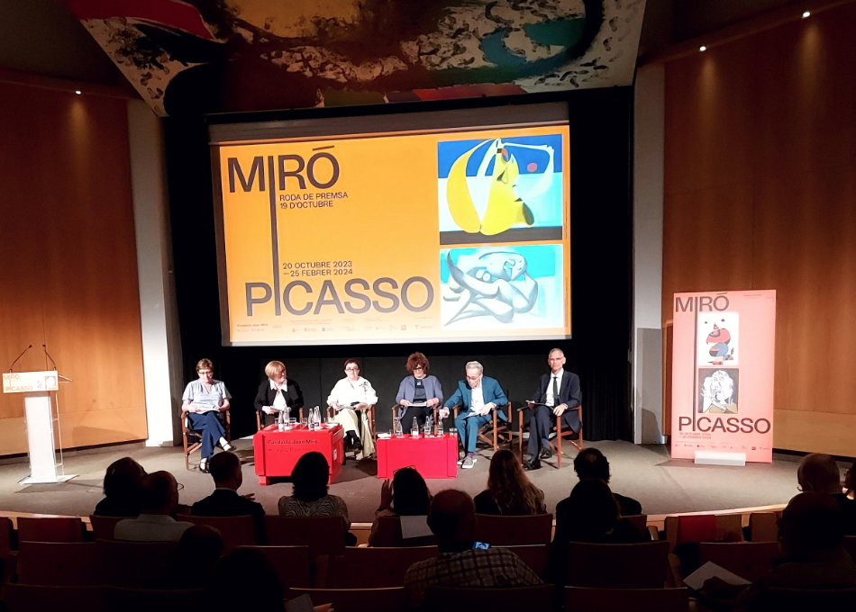Primera gran exposició de Miró i Picasso a Barcelona