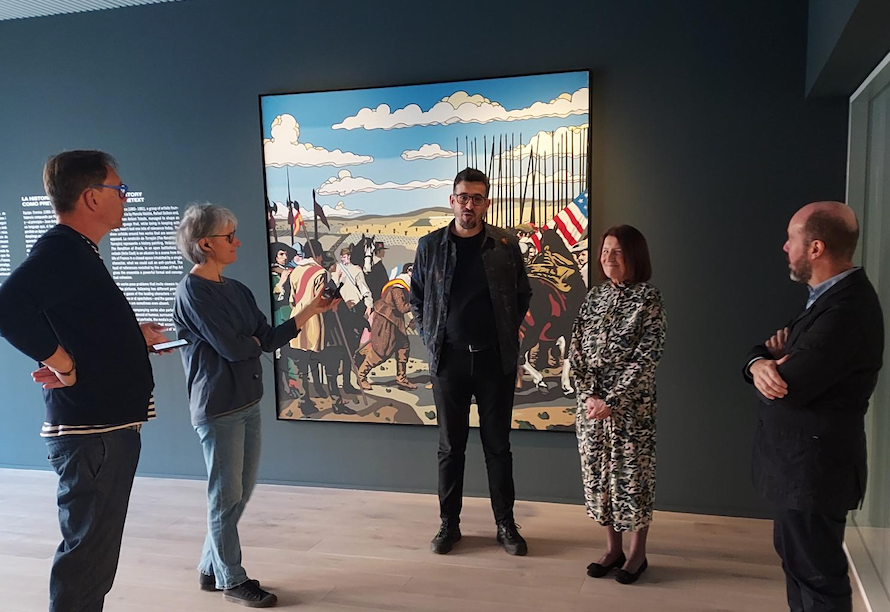 La Fundación Suñol inaugura 'Equipo Crónica. La historia del arte como pretexto'