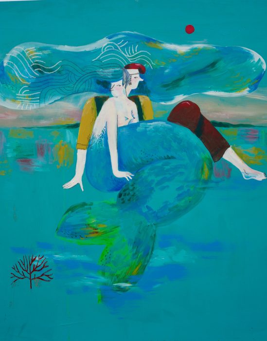 Anna Grimal submergeix el visitant en un univers mariner amb \'Blau Salat\'