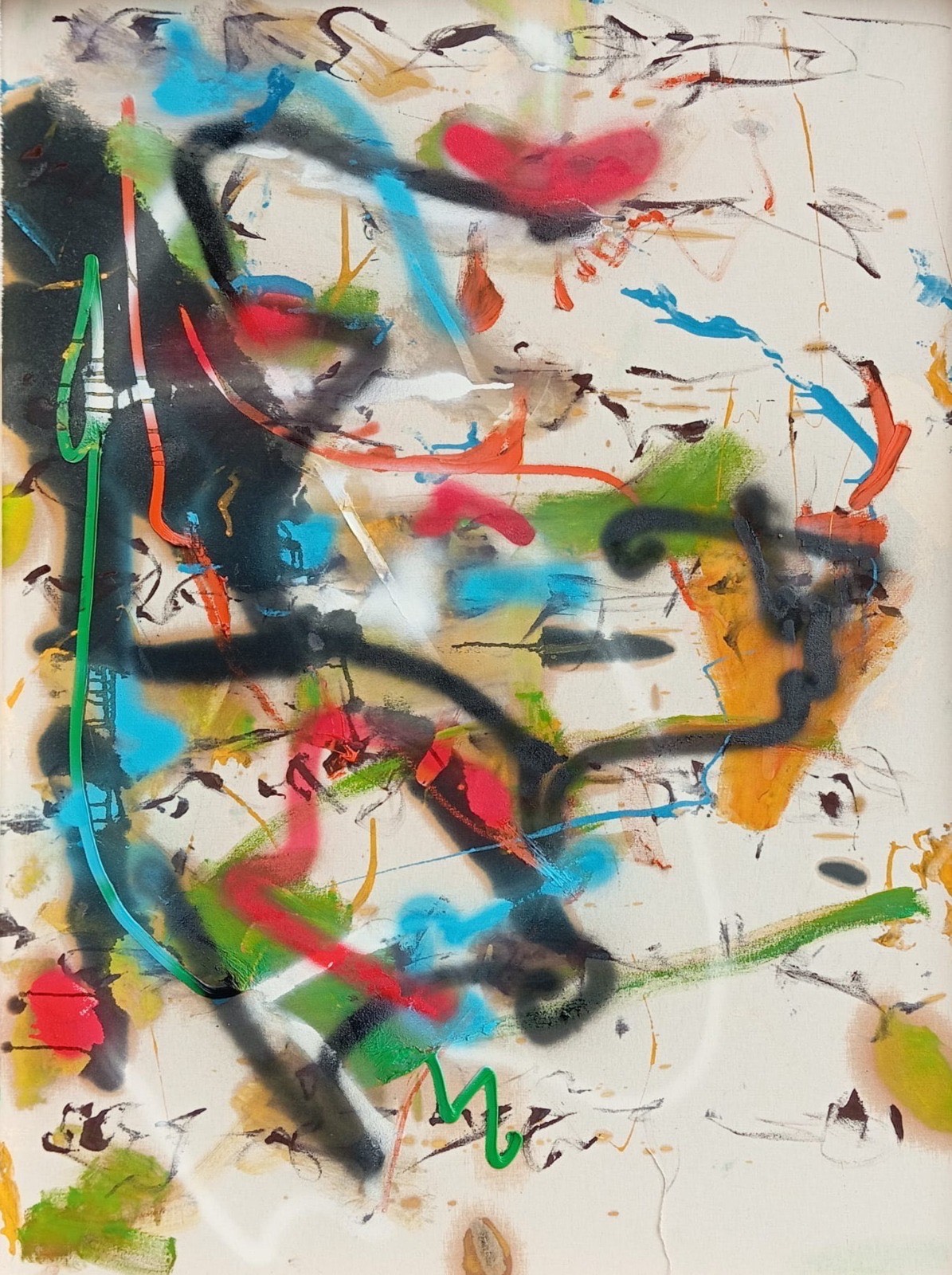 Cristóbal Ortega et la peinture naviguaient entre matière, temps et « âmes » en transformation