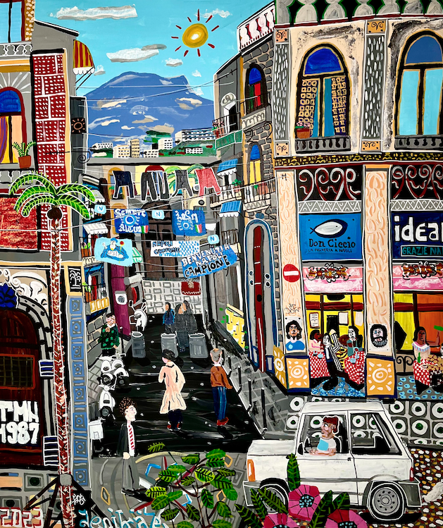 El universo pictórico de Filipp Jenikäe toma Zone Trois Galerie