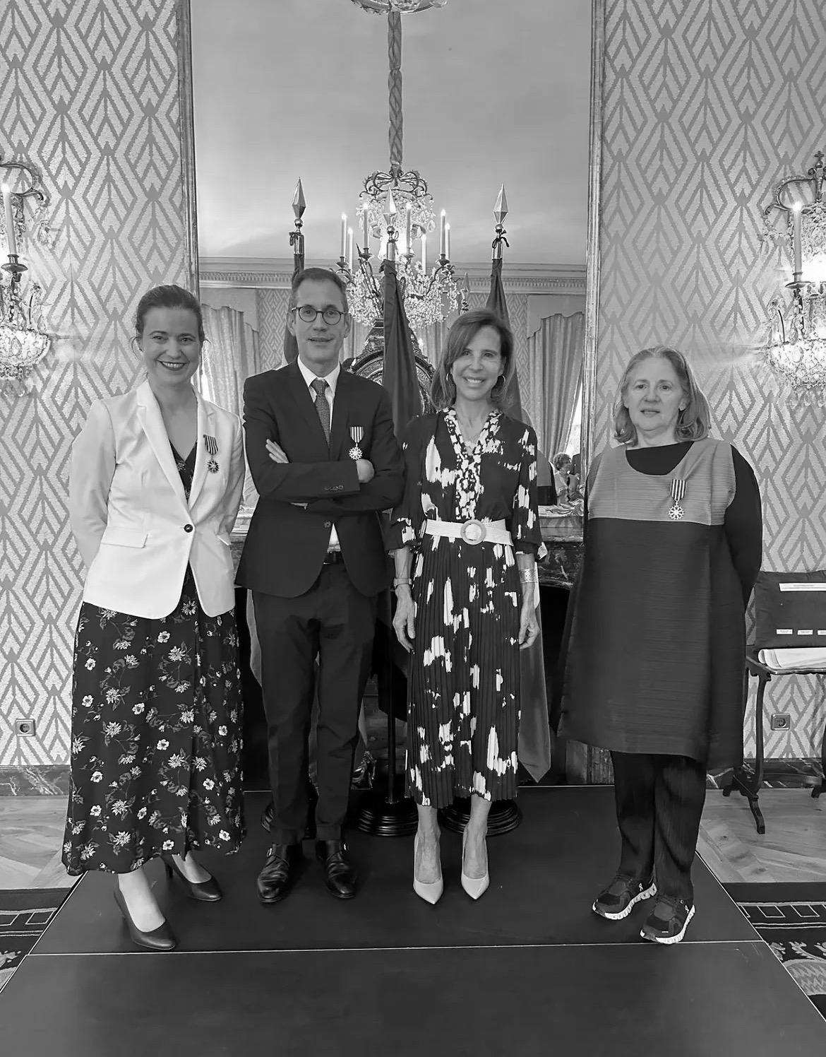 Nadia Arroyo, Chevalier de las Artes y las Letras