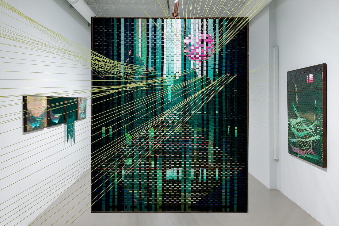 Velvet Revolution on la ‘pintura cosida’ de Mónica Jover transforma SELTZ 