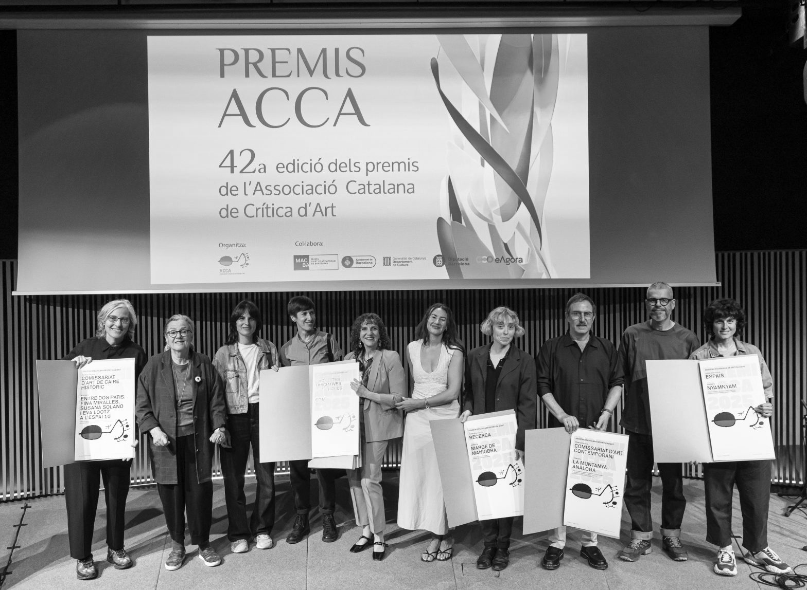 La crítica d’art catalana celebra la seva gran nit al MACBA