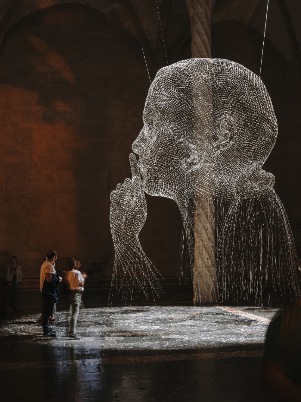 Inauguració de l\'exposició « MIRAGE » de Jaume Plensa