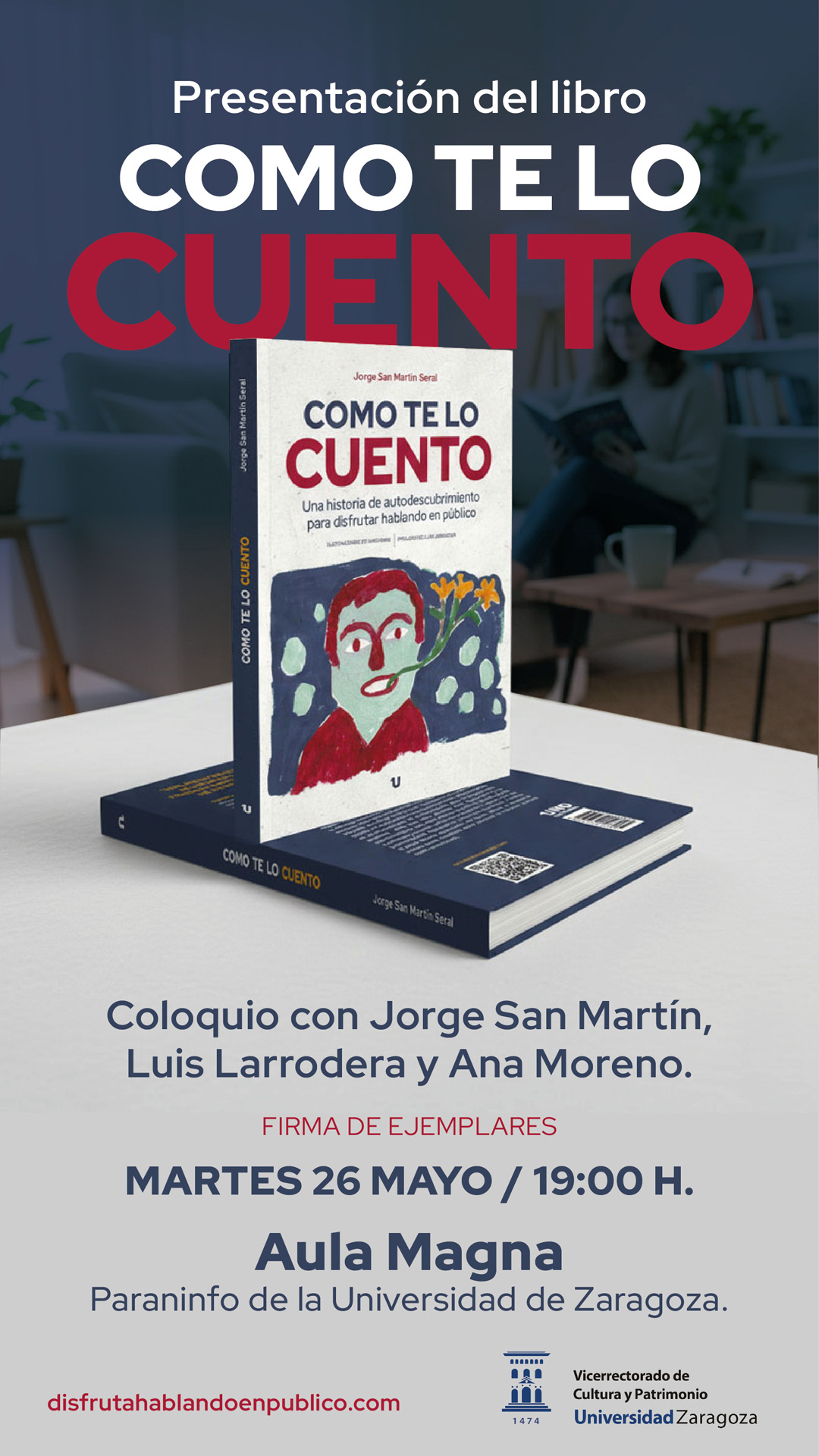 Presentació del llibre \'Como te lo cuento\' de Jorge San Martín