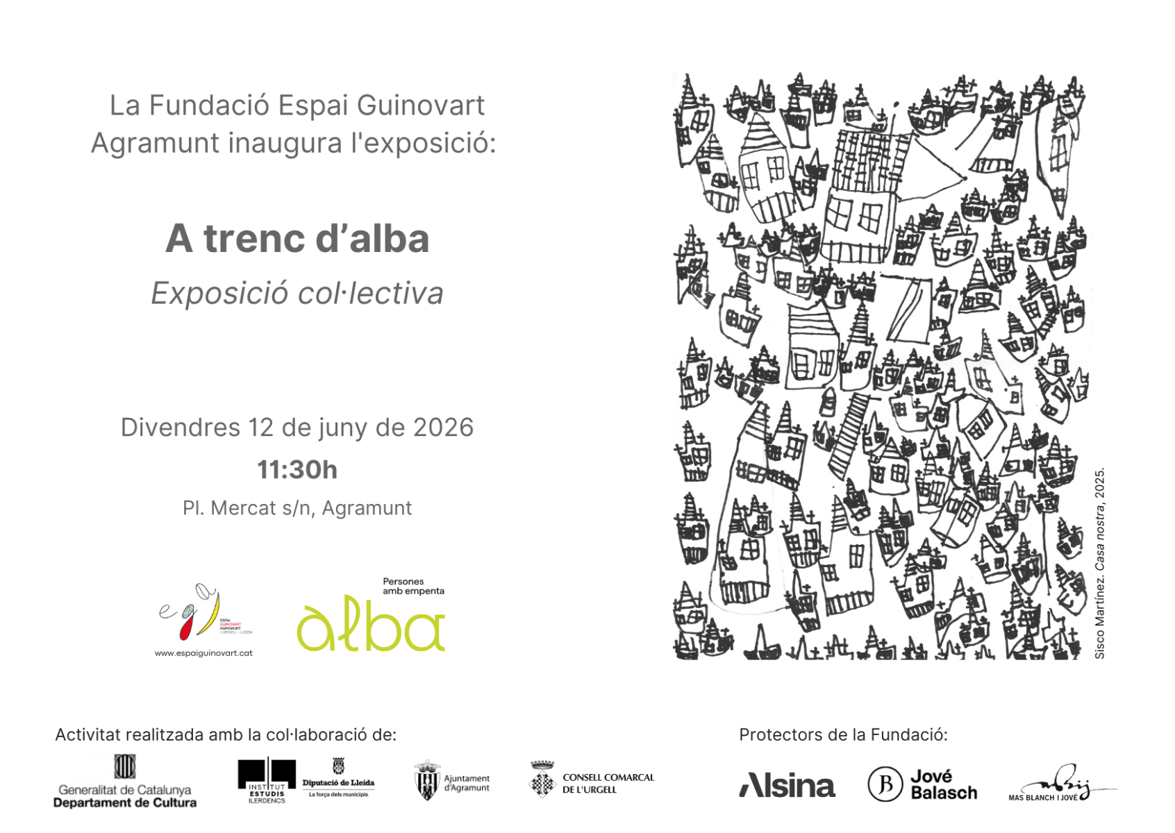 Opening of the exhibition \'At Dawn\'