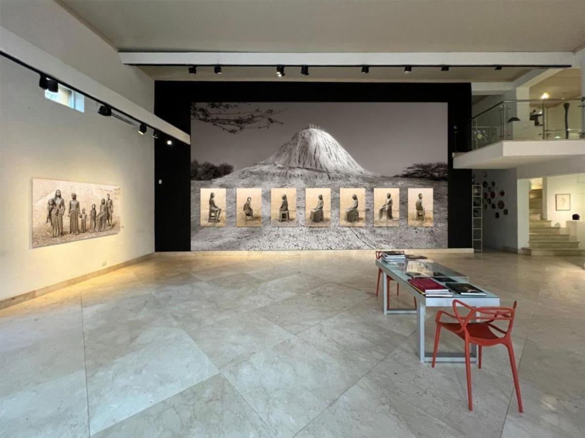 Last week of the exhibition \'¿Cómo están los niños?\' by Ruby Rumié