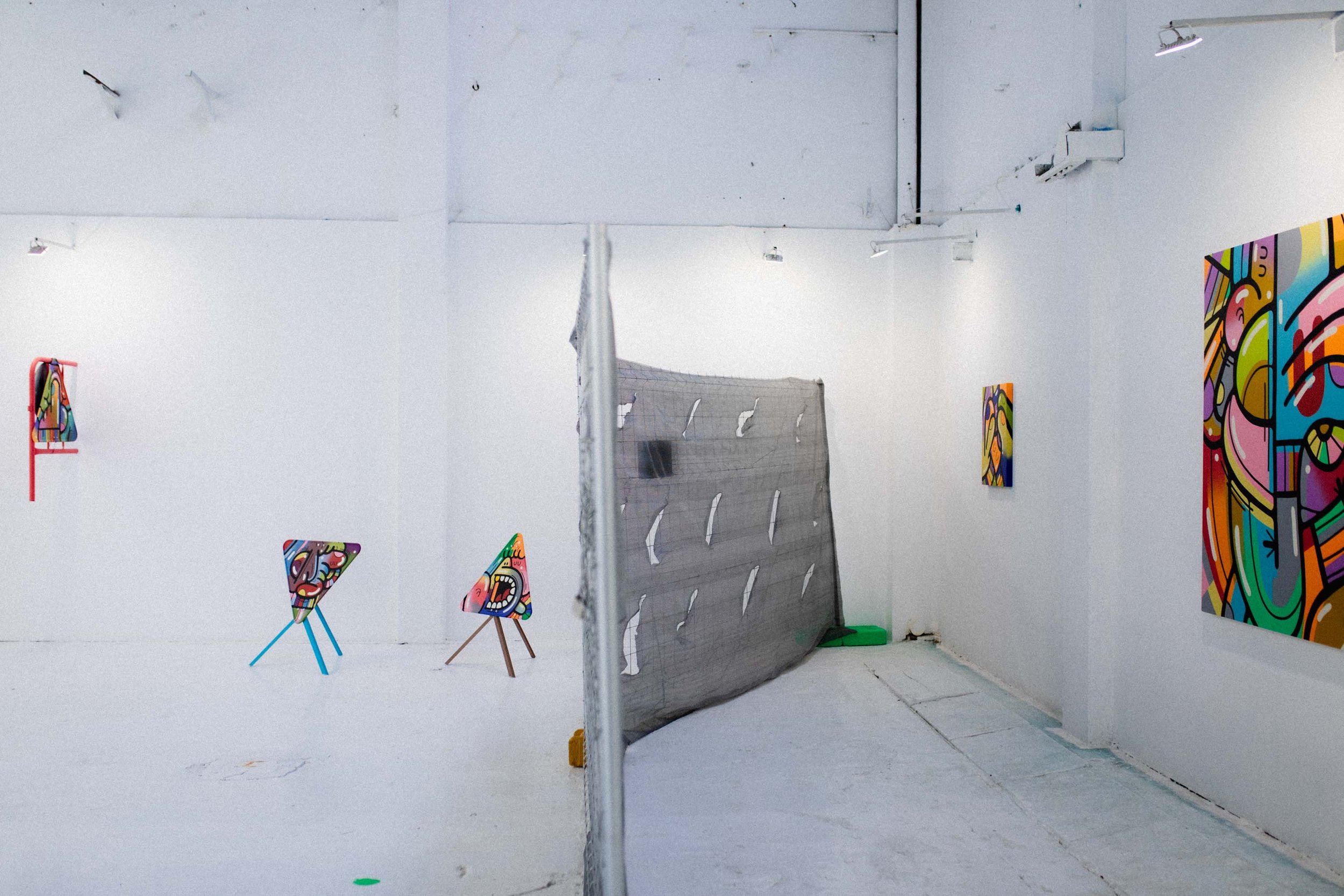 Inauguration de l\'exposition \'Santos y Mercaderes\'