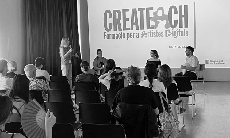 Neix CREATEACH, un cicle de formacions per a artistes digitals a Catalunya