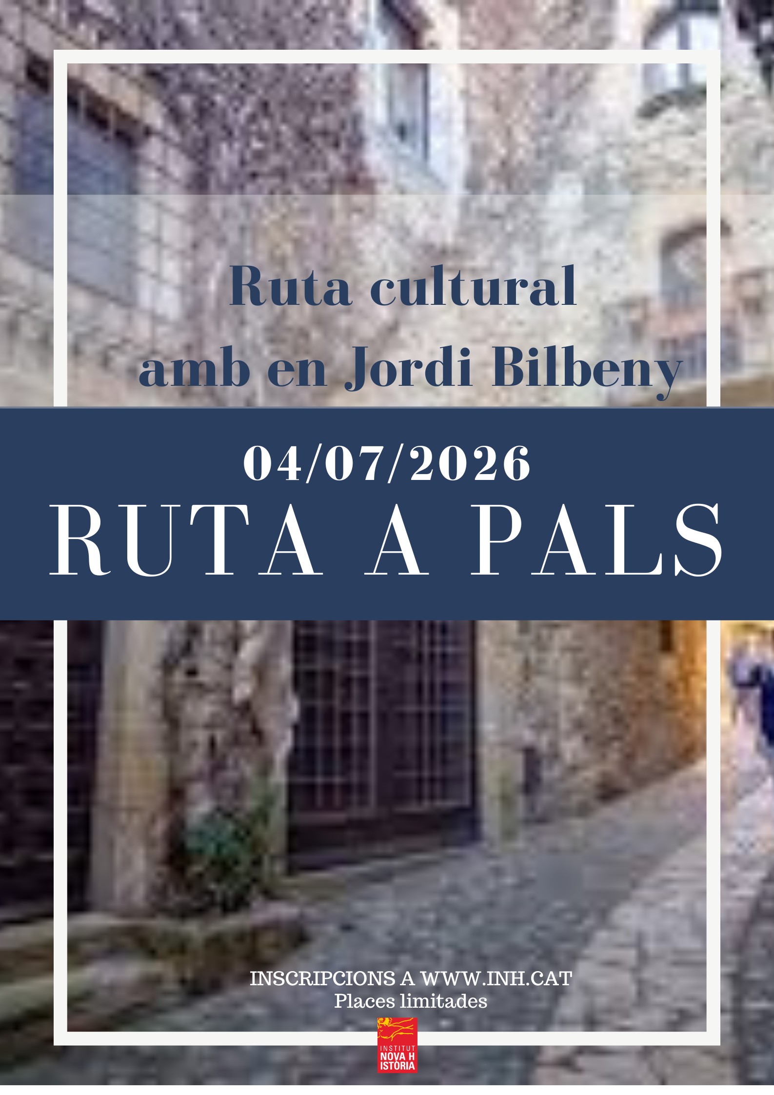 New cultural route in Pals with Jordi Bilbeny