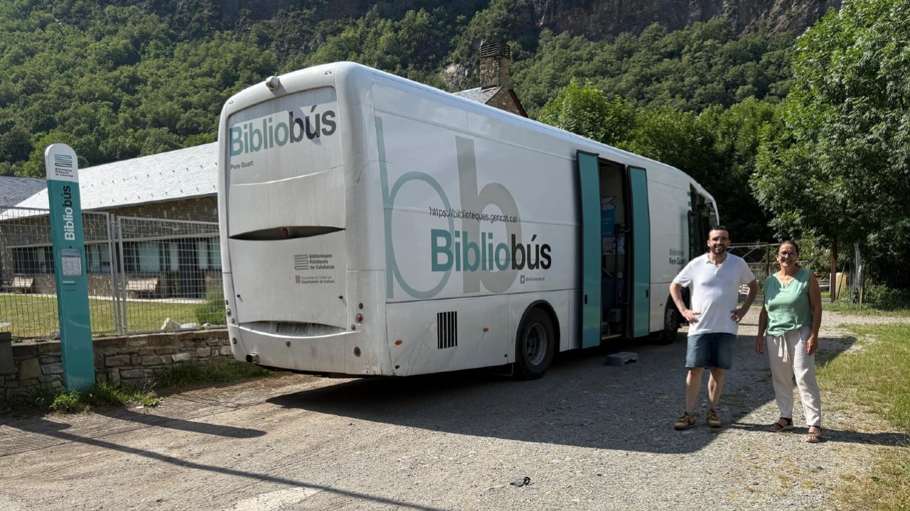 Reprèn l\'activitat el Bibliobús Pere Quart