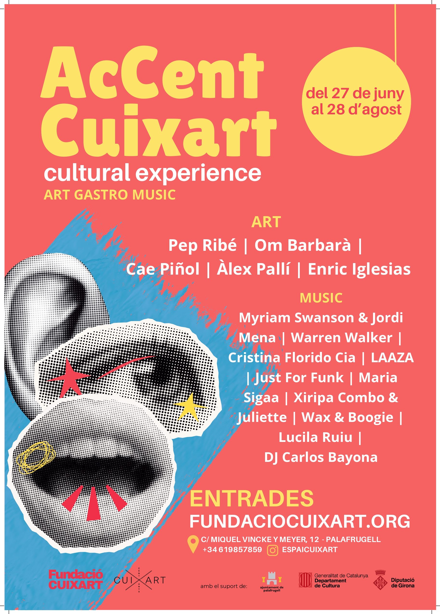 Neix AcCent Cuixart: Art, Música i Gastronomia