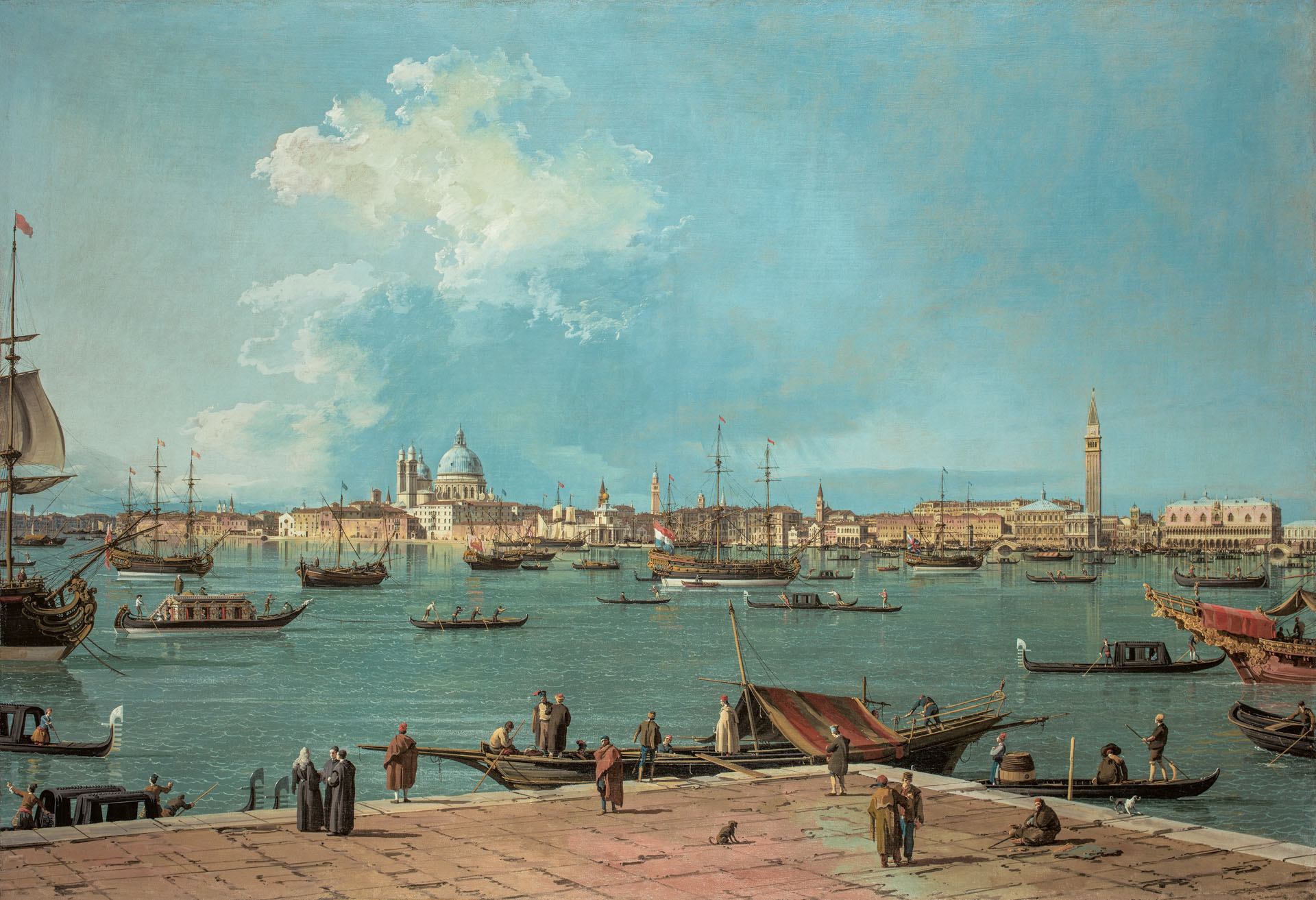La ciudad como escenario del poder y la mirada con Canaletto y Bellotto