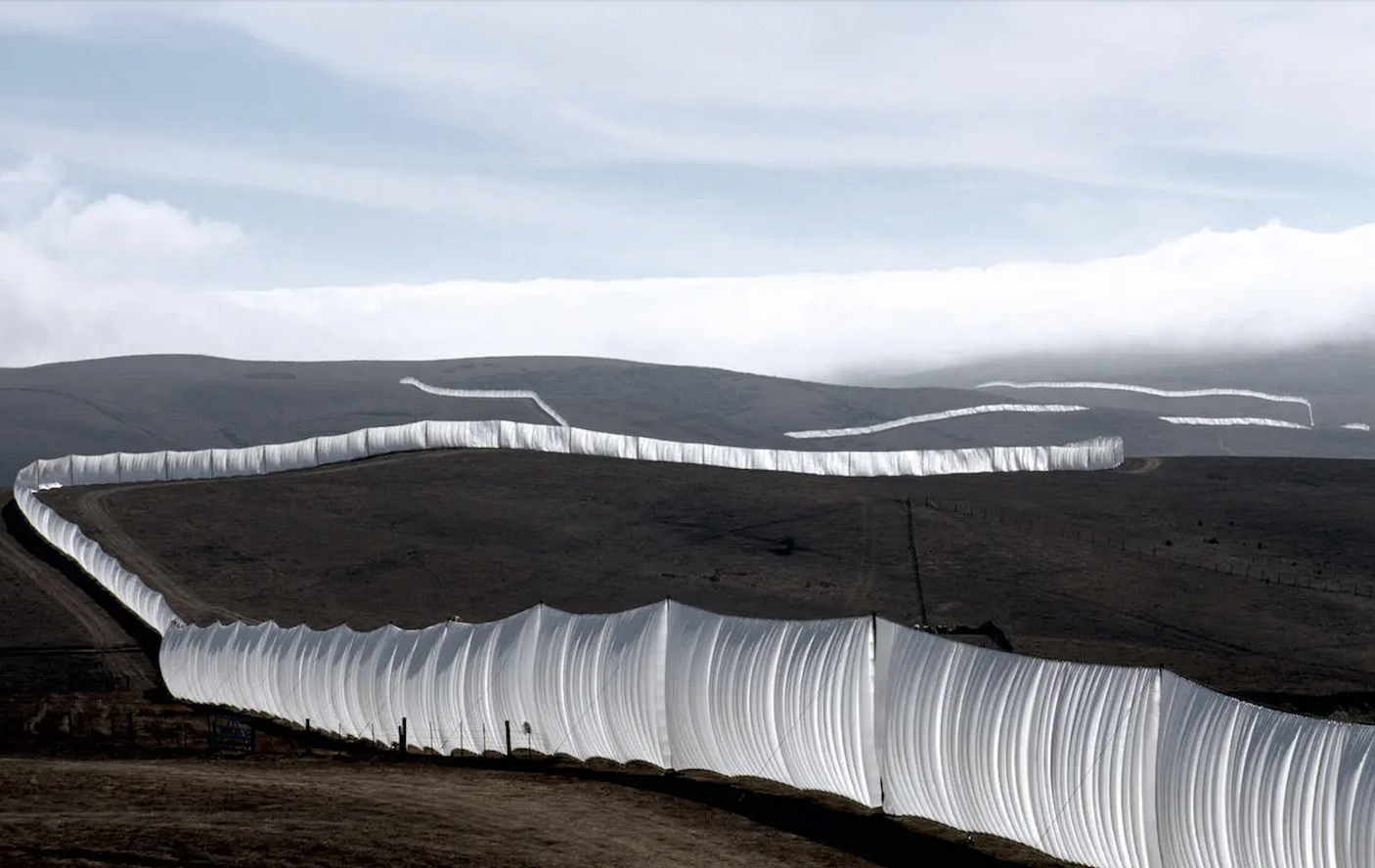 Running Fence: el arte que cambió Sonoma