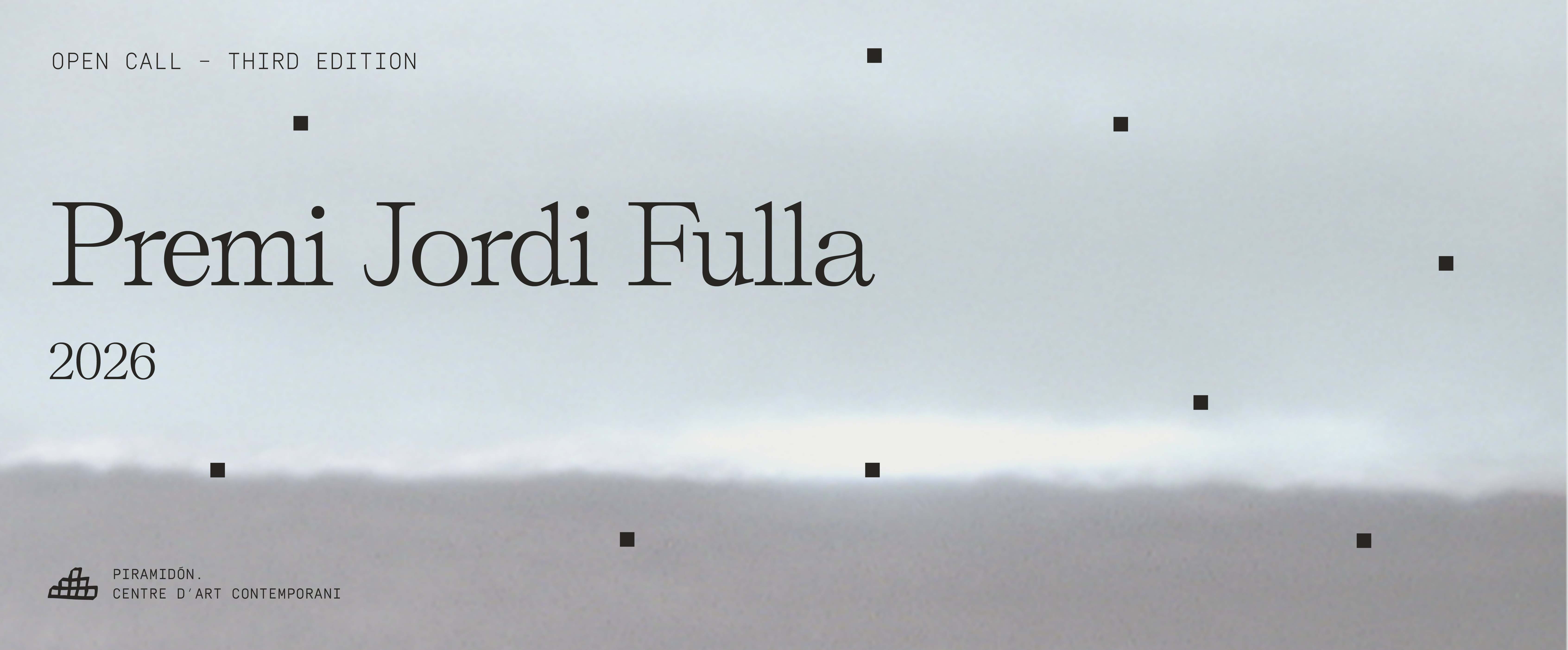 Piramidón impulsa la tercera edició del Premi Jordi Fulla