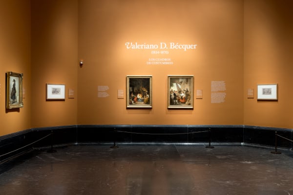 Exposition de Valeriano D. Bécquer au Prado