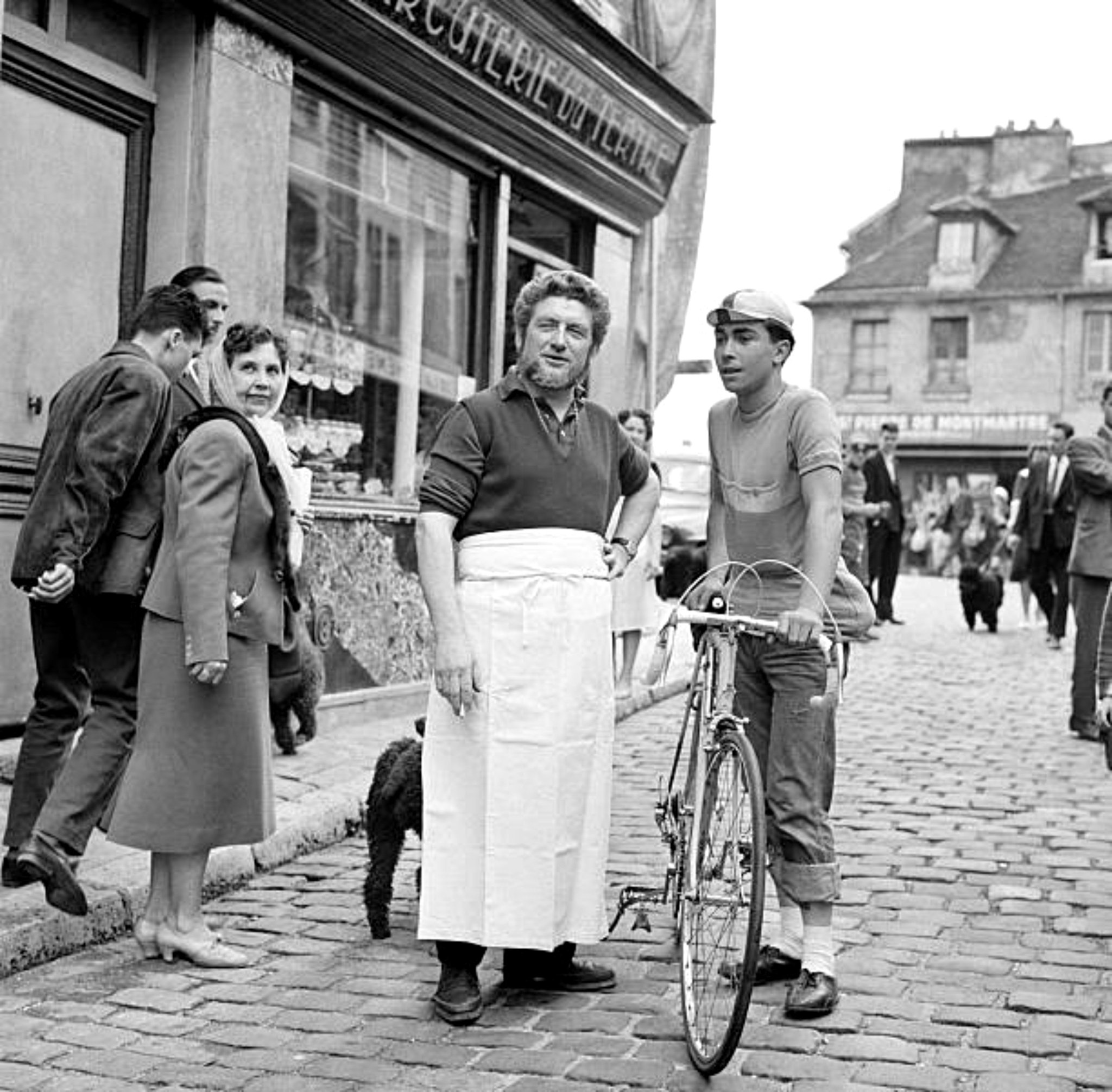 Cuando el Tour de Francia se encuentra con el arte en Montmartre