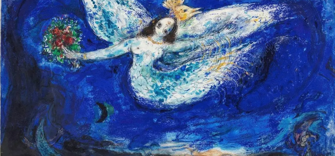 Chagall entre esbossos, escenaris i formes