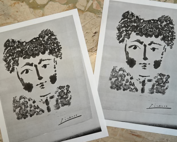 Picasso, el grabado robado que reapareció entre el polvo de un apartamento