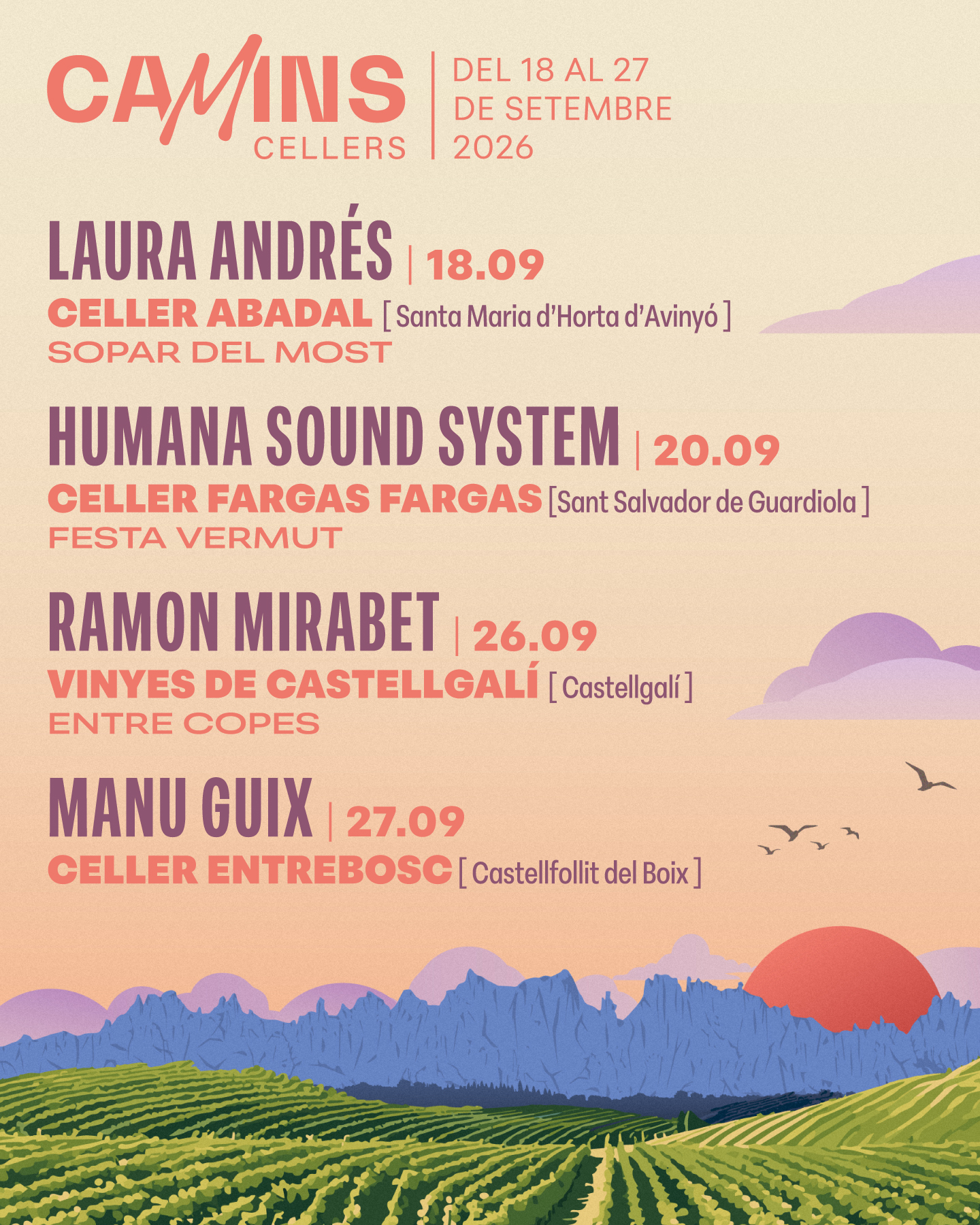 Festival Camins a la DO Pla de Bages