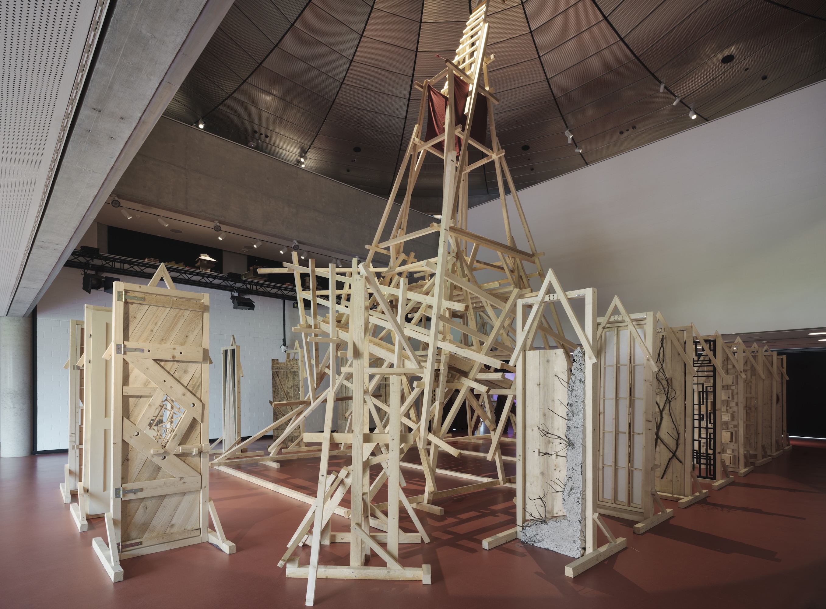 Exhibition \'Pino Musi. Continuum\' at Teatro dell\'architettura Mendrisio
