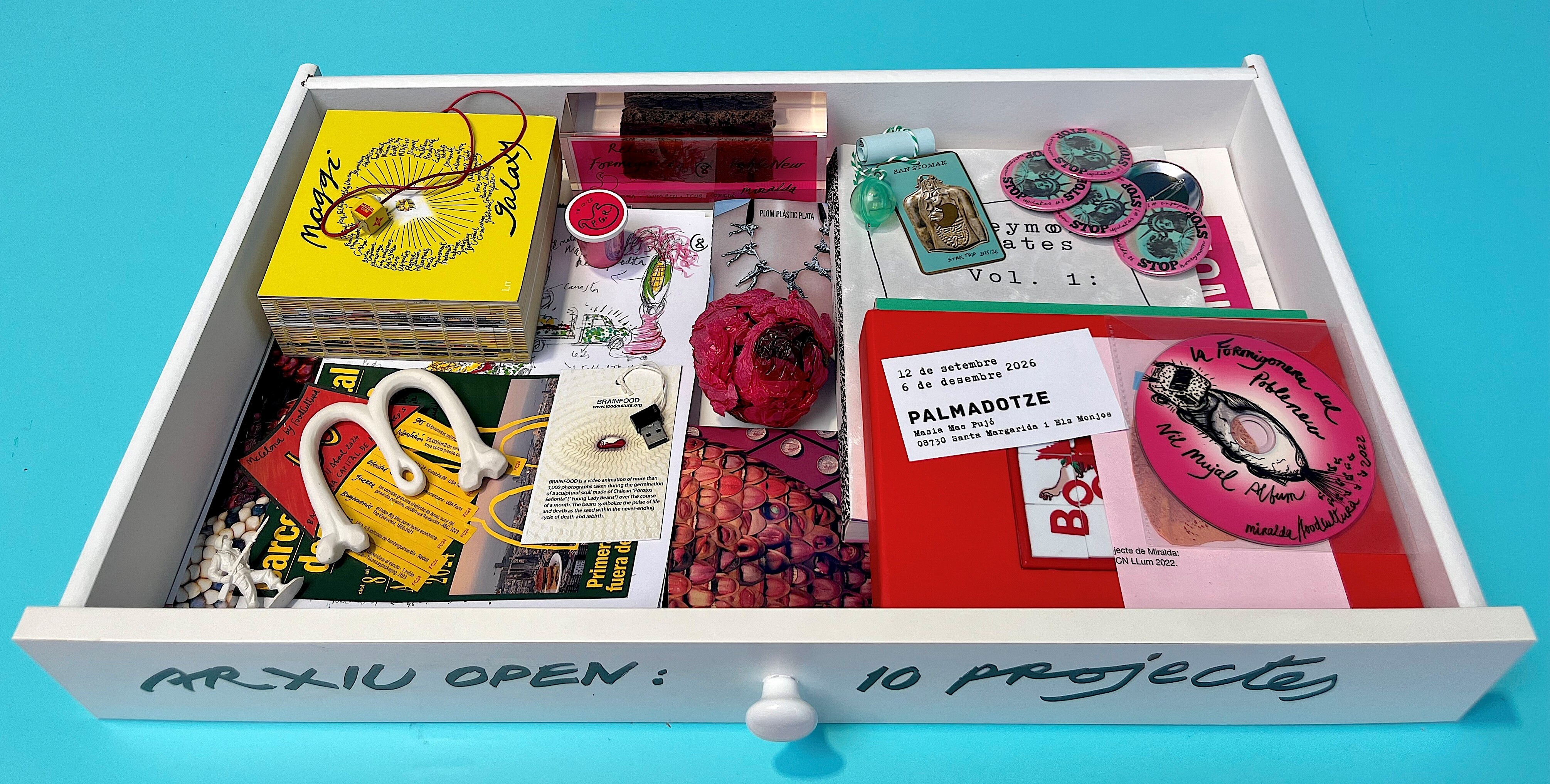 Inauguració de l\'exposició \'Miralda: Open Arxiu. 10 projectes\'