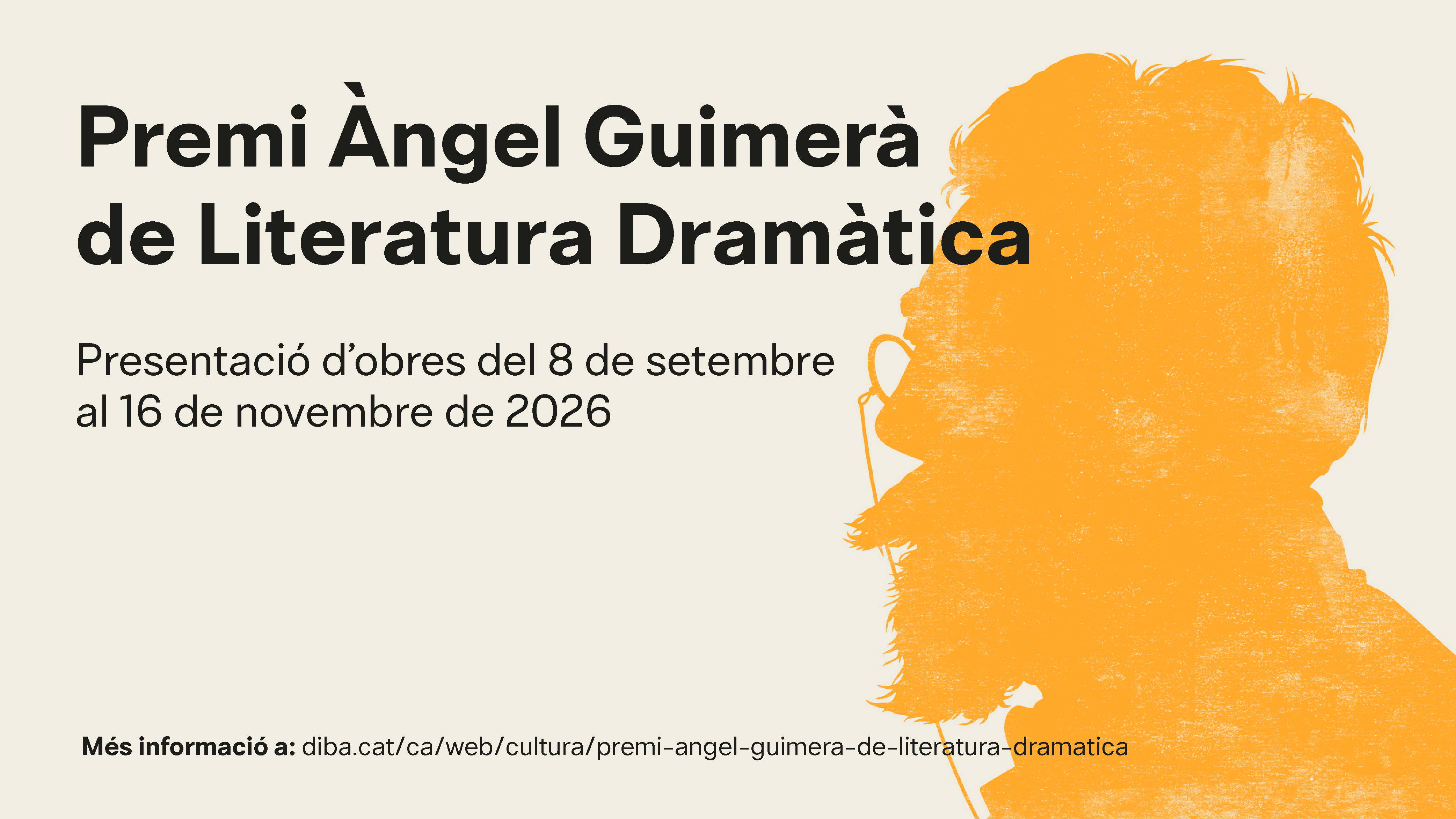 Appel à candidatures pour le Prix Àngel Guimerà de littérature dramatique