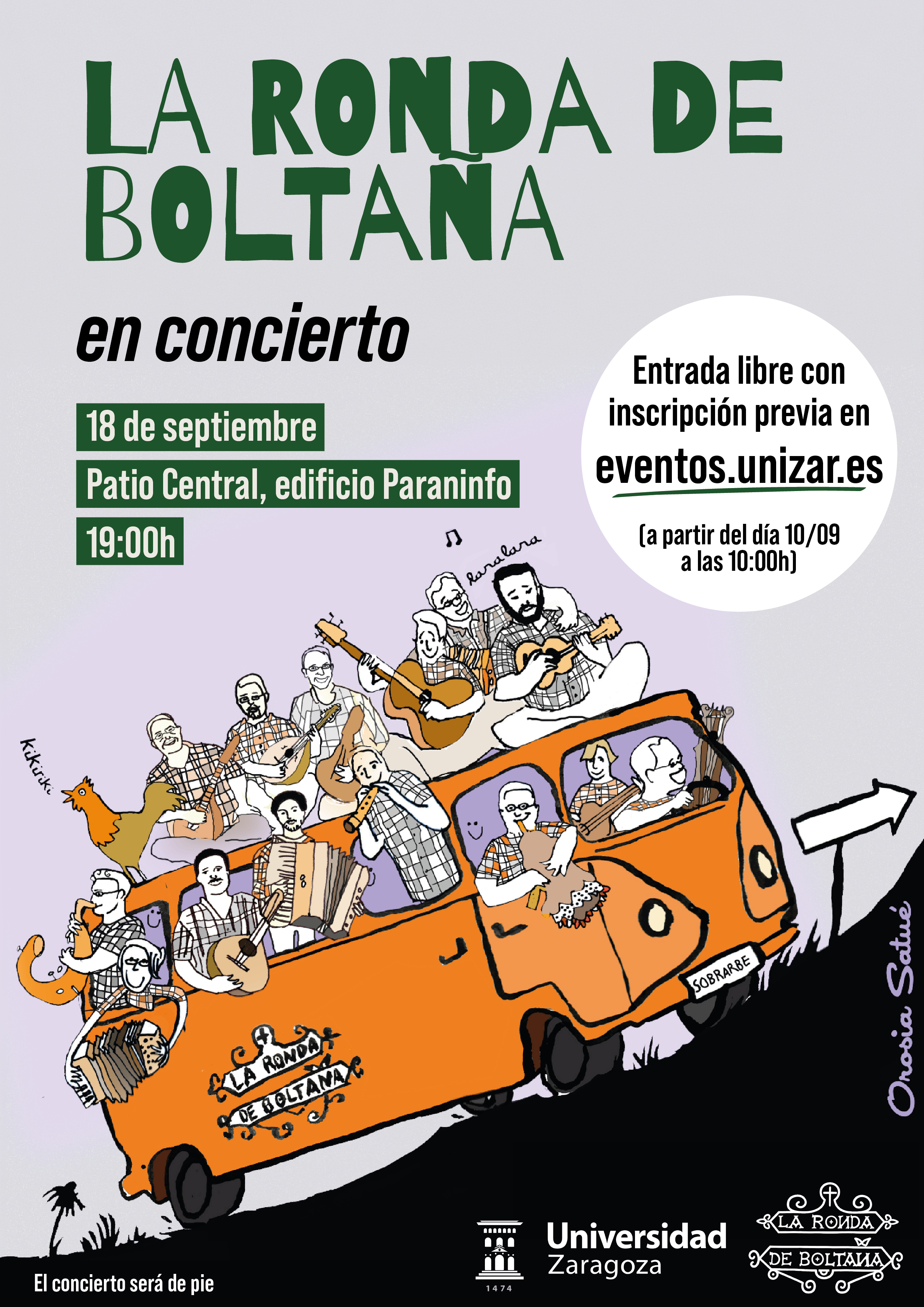 La Ronda de Boltaña kontzertua