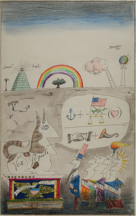 Saul Steinberg, el dibujo como lenguaje