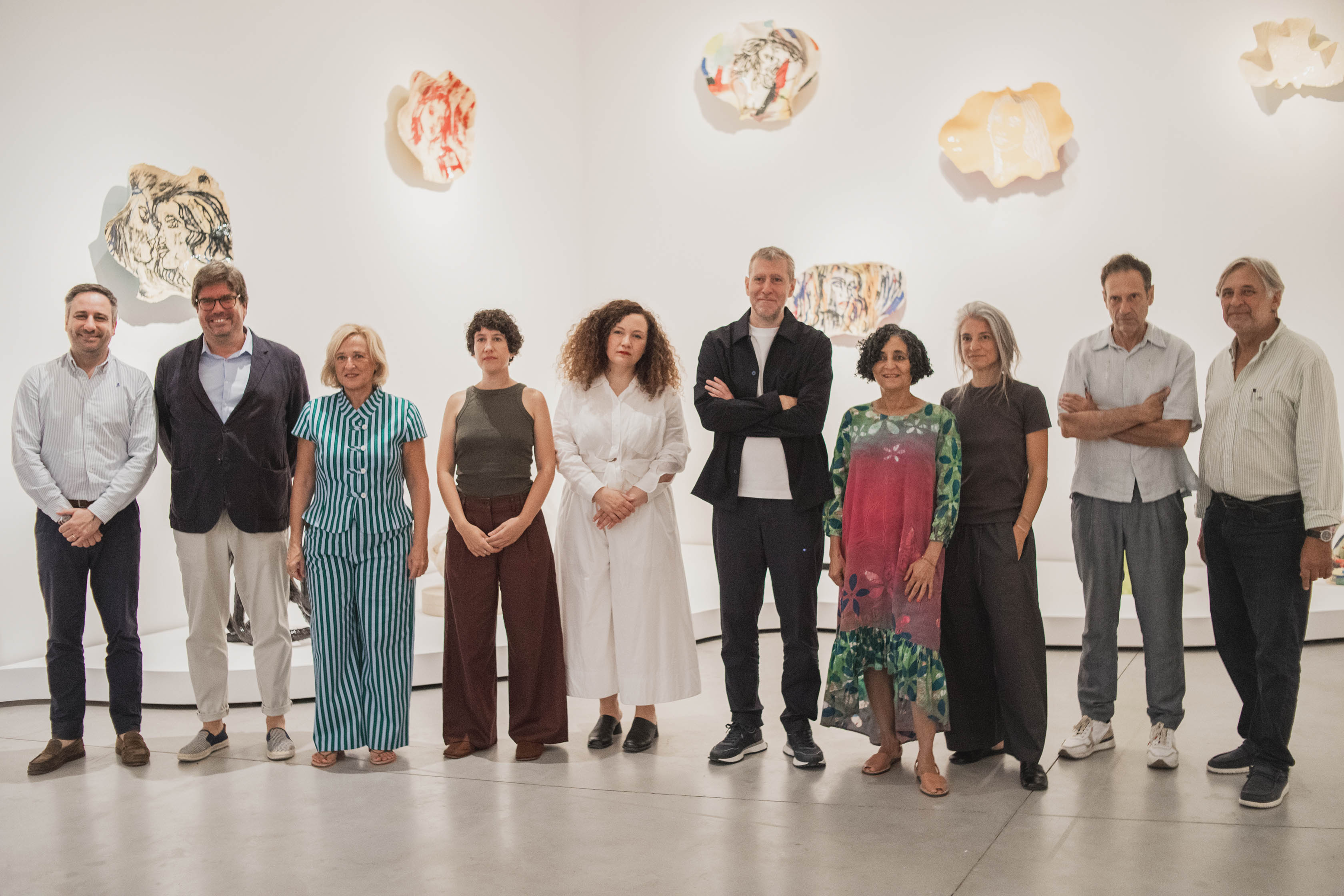 Inauguració de les exposicions de Ghada Amer i Anna Talens i Mar Guerrero