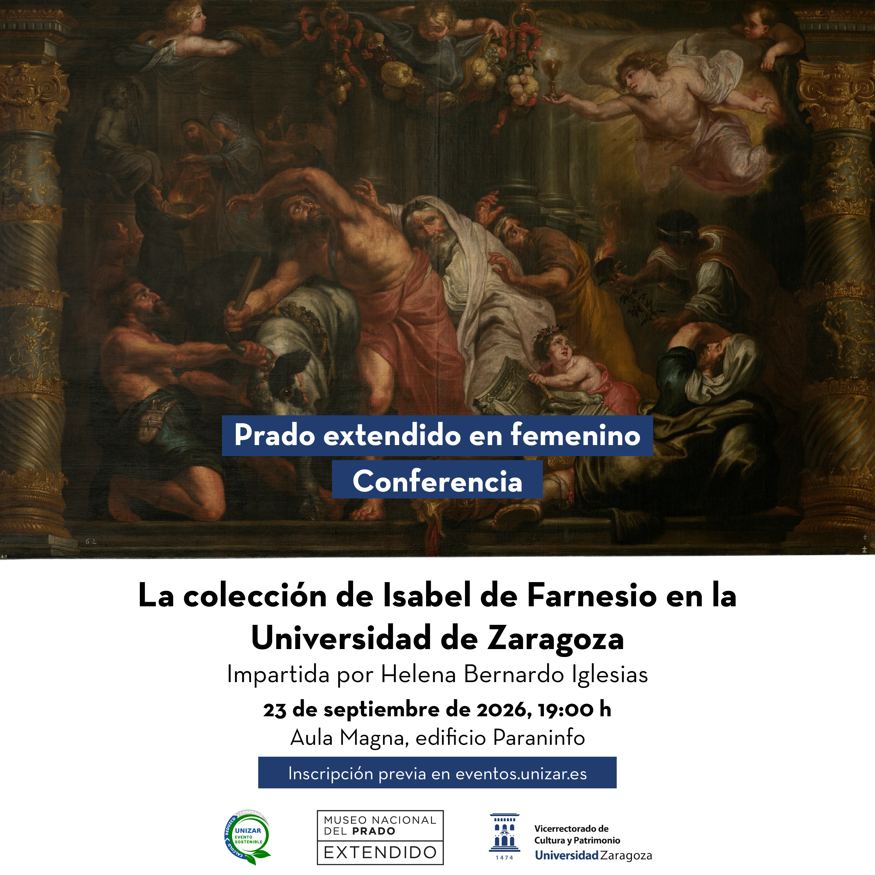 Conferência sobre a coleção de Isabel de Farnesio