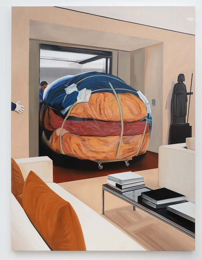 Mia Goldstein paints art when it ceases to be art