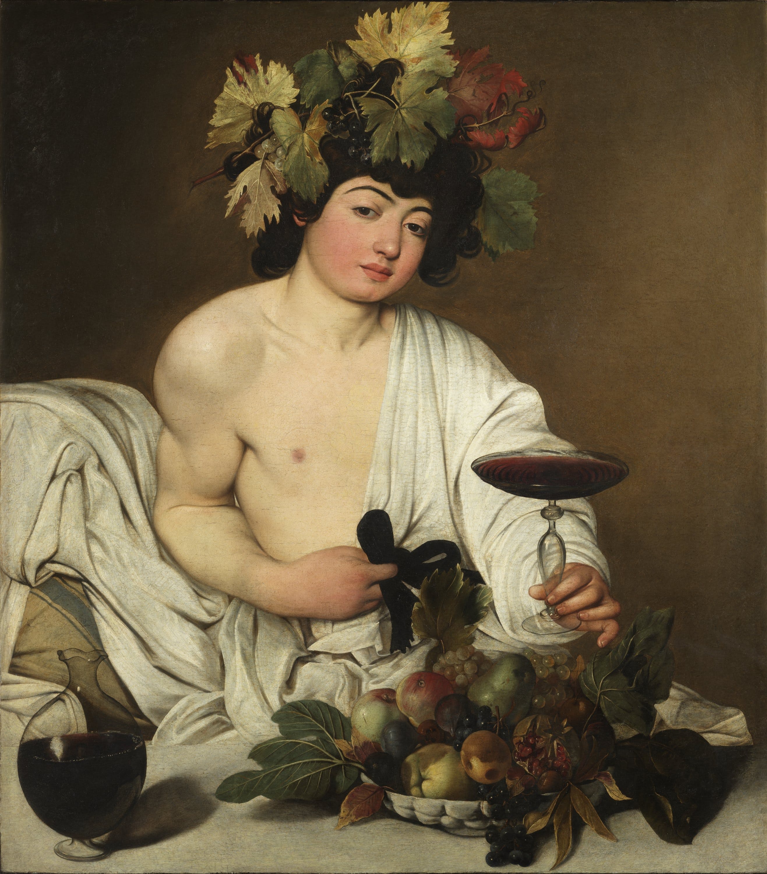 El agua irrumpe en los Uffizi sin dañar el ‘Baco’ de Caravaggio