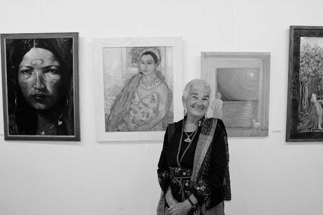 Mor Charlotte Mensforth, la pintora britànica que va fer d’Eivissa el seu territori artístic