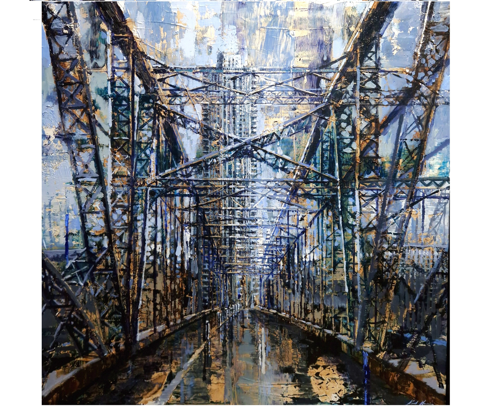 Inauguration de l\'exposition Bridges d\'Aida Mauri