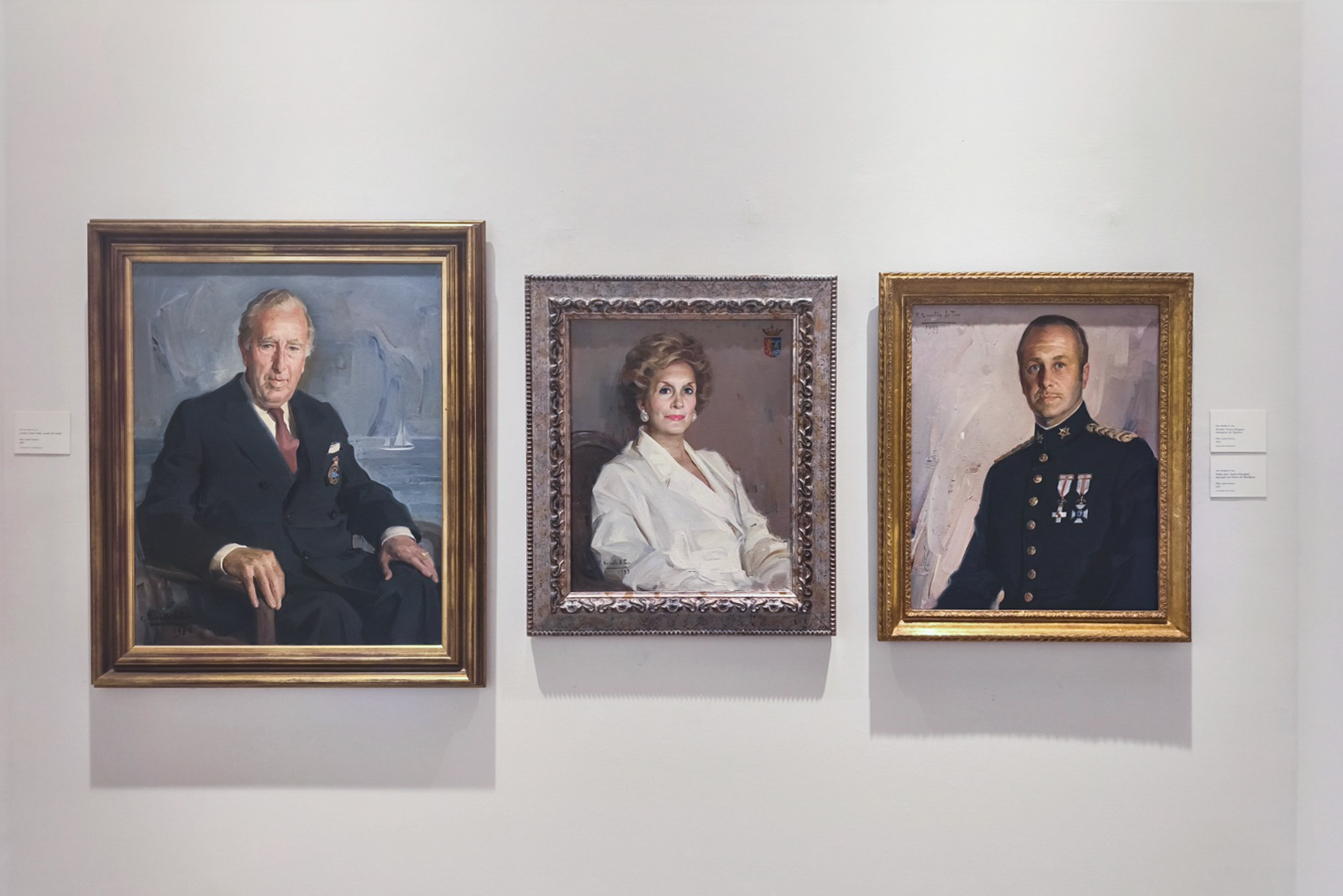 Inauguración de la exposición Revello de Toro y la aristocracia española