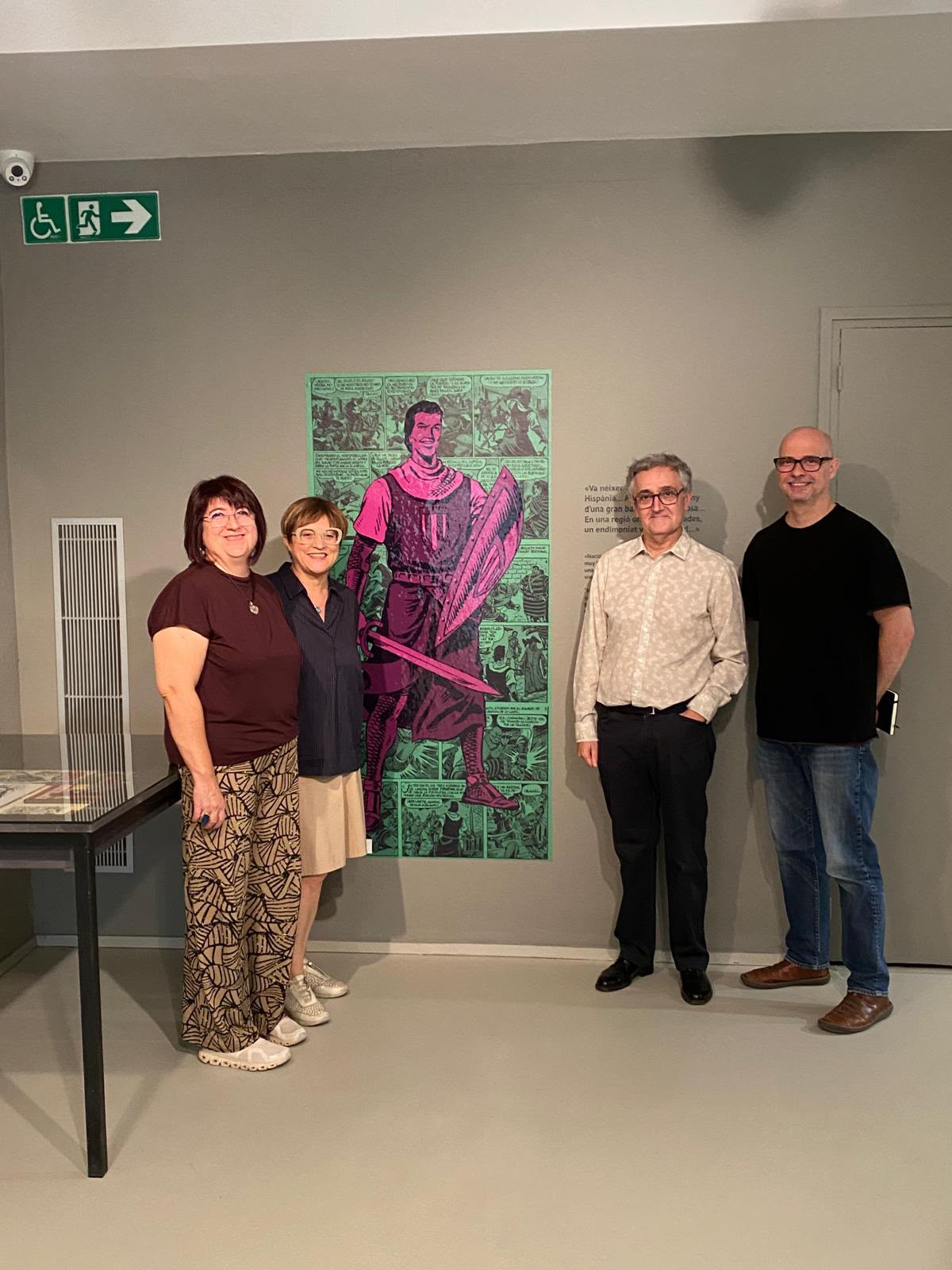 Inauguração da exposição \'De Empúries a Spiderman\'