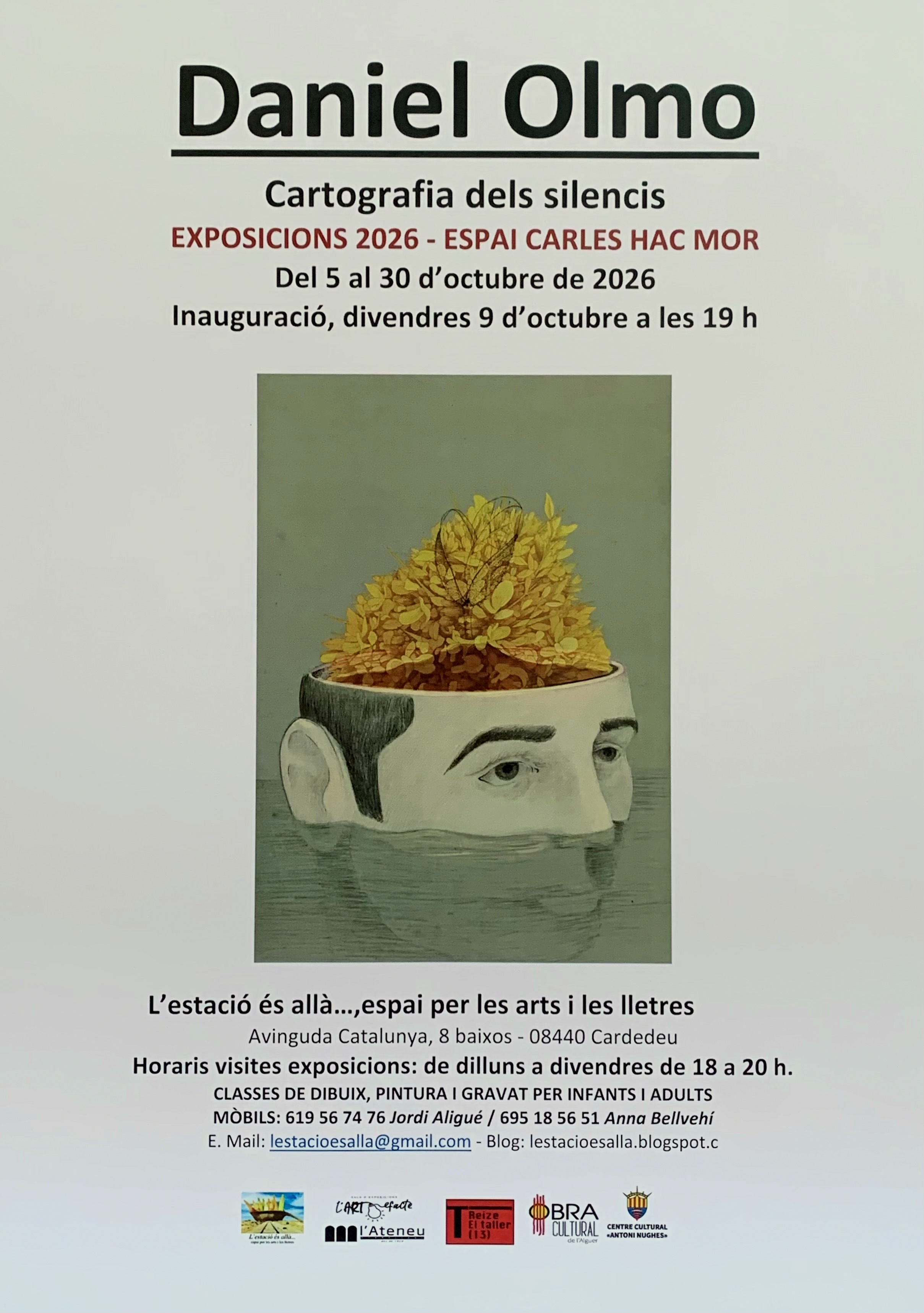 Inauguración de la exposición de Daniel Olmo