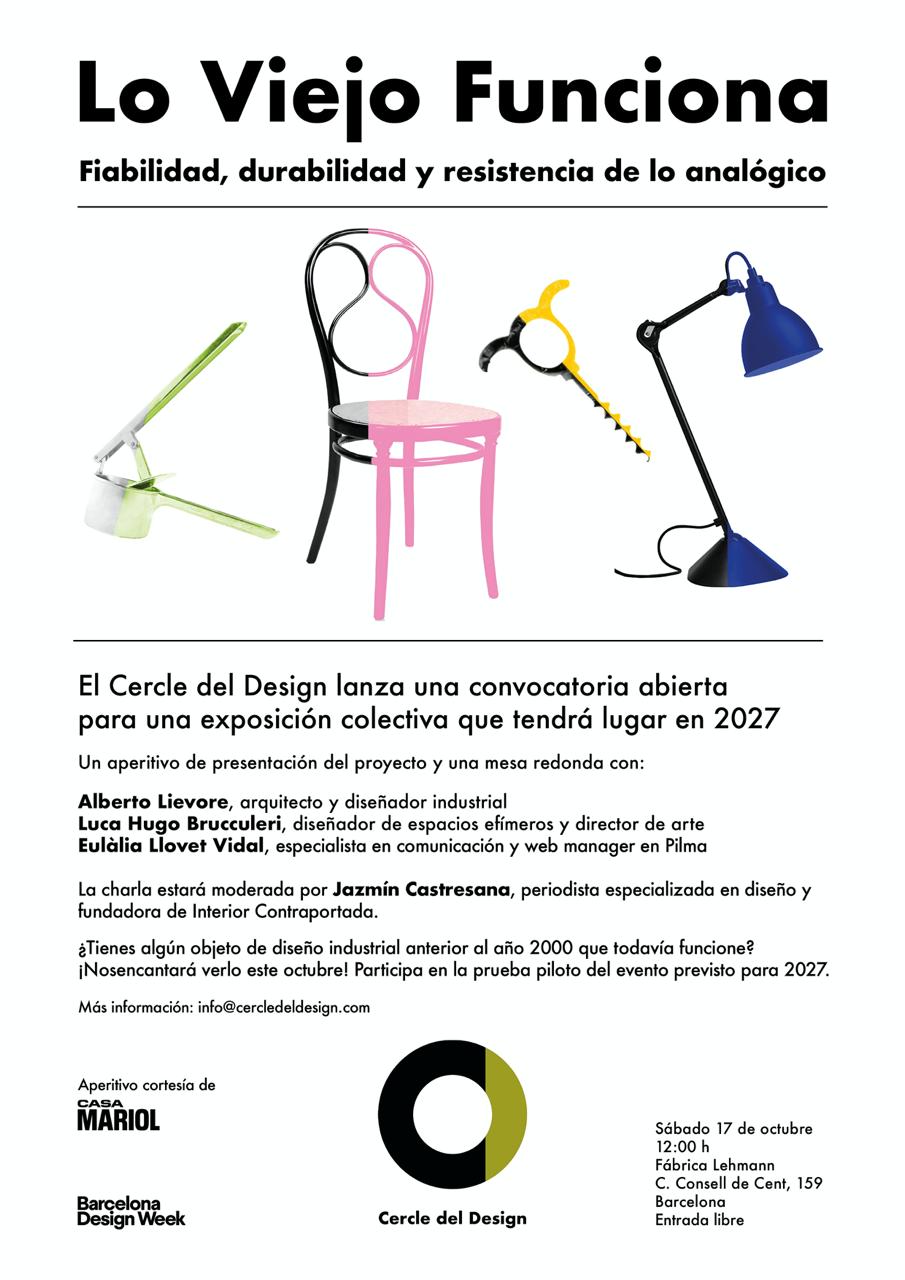 Cercle del Design: LO VIEJO FUNCIONA