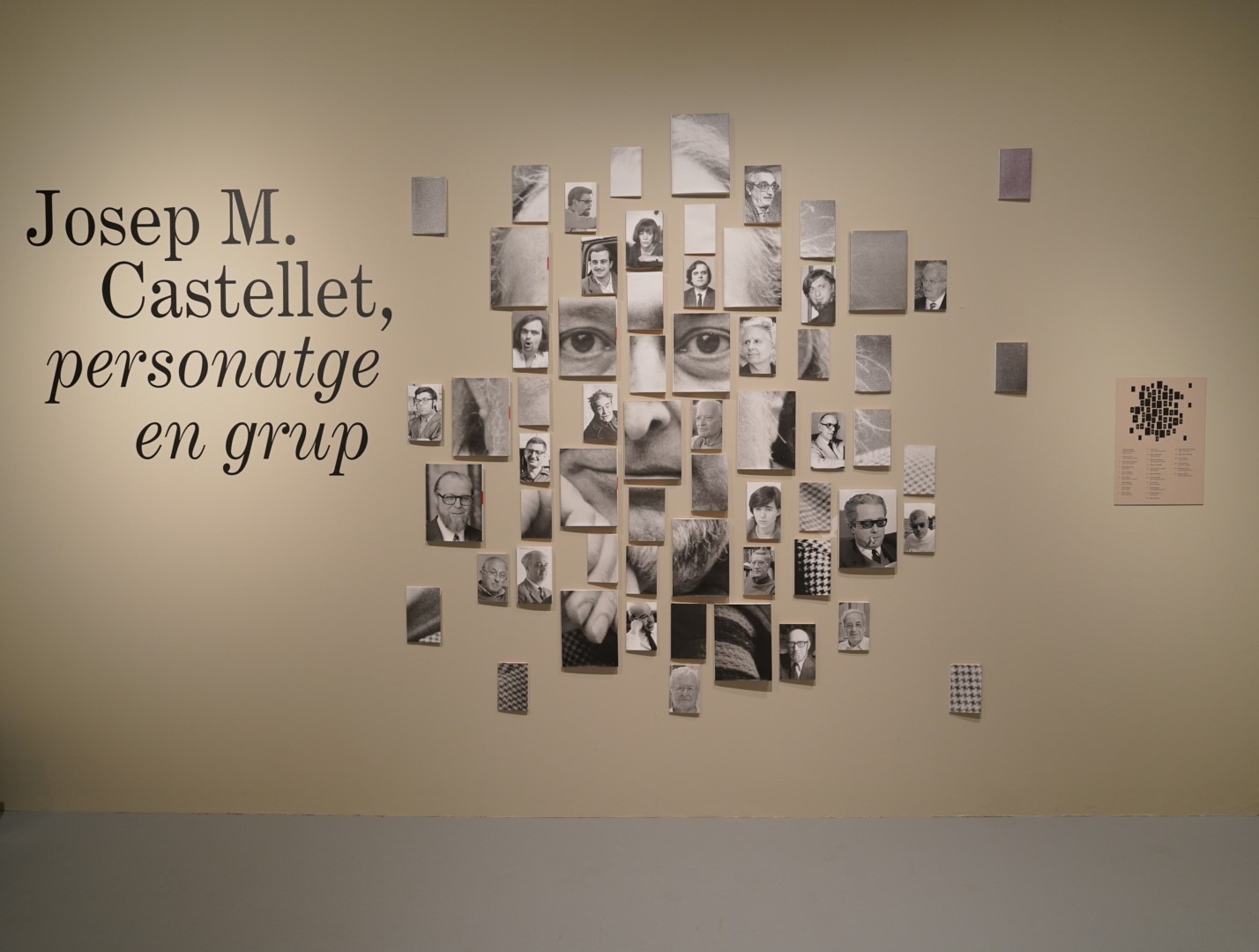 Josep M. Castellet, personatge en grup