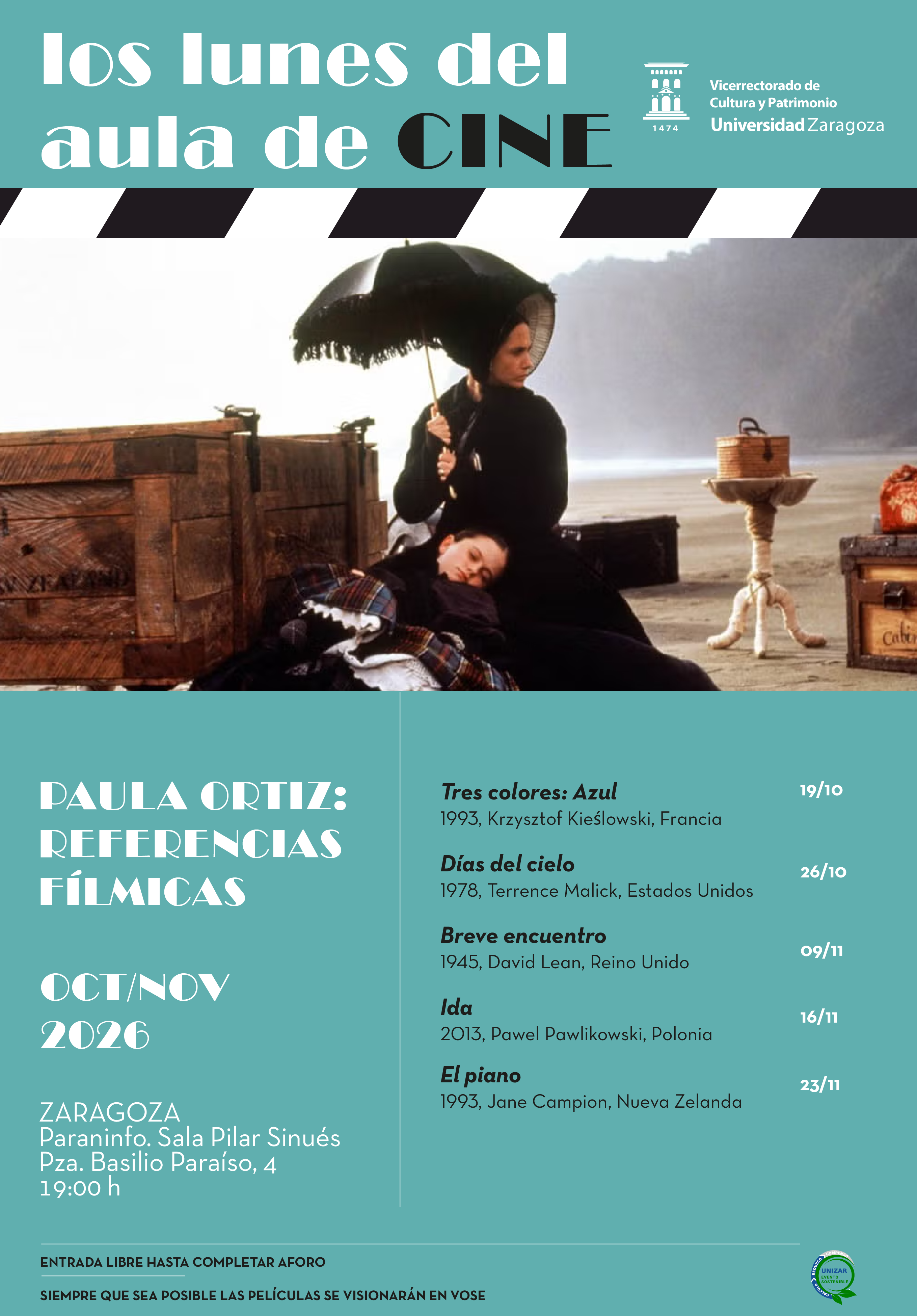 Zinema Ikastaroa \'Paula Ortiz: Film Erreferentziak\'